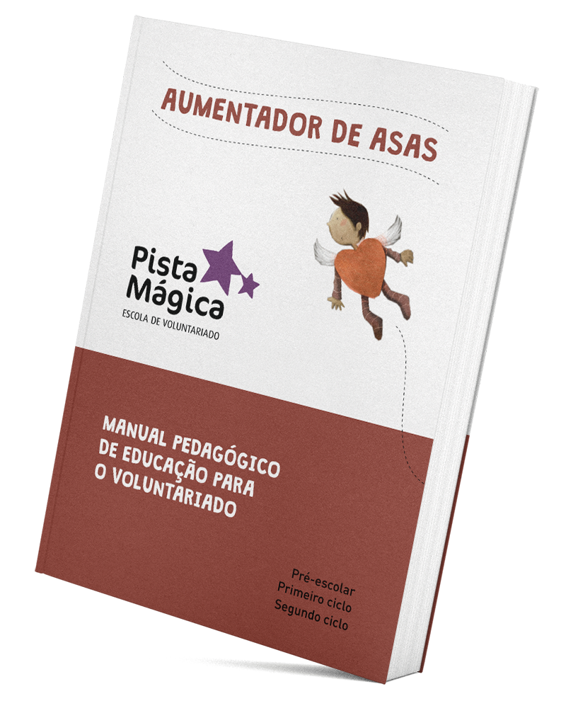Capa do Manual Pedagógico de Educação para o Voluntariado